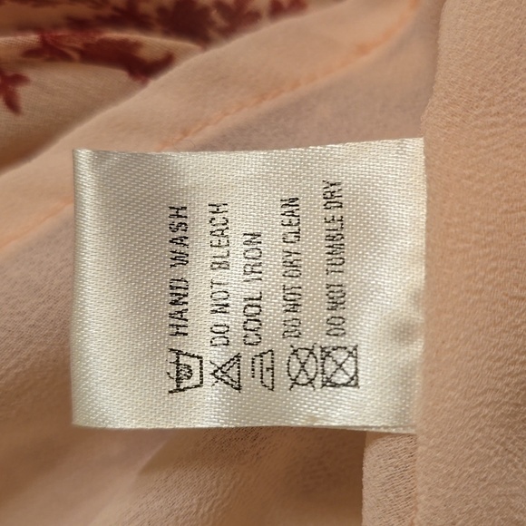 Olivaceous Red Floral Maxi Dress Size S - Picture 12 of 12